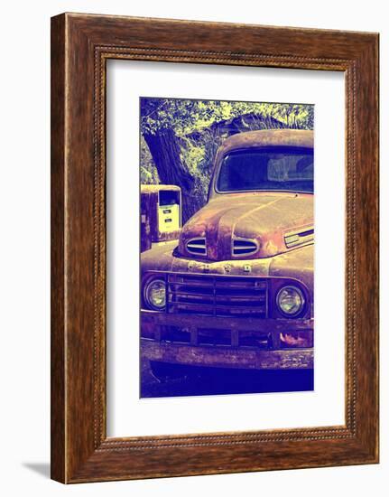 Cars - Ford - Route 66 - Gas Station - Arizona - United States-Philippe Hugonnard-Framed Photographic Print