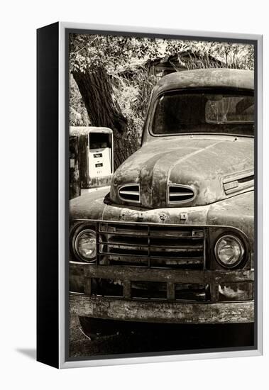 Cars - Ford - Route 66 - Gas Station - Arizona - United States-Philippe Hugonnard-Framed Premier Image Canvas