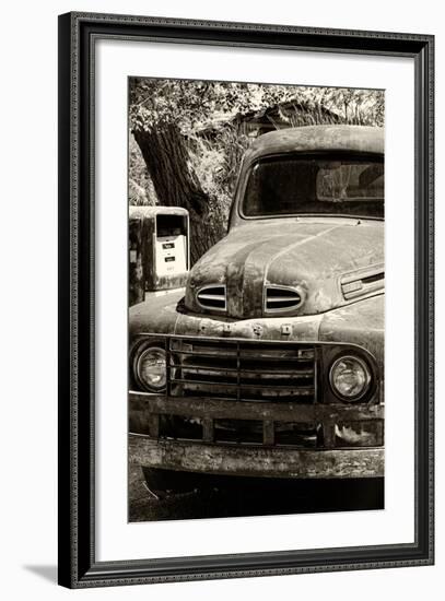 Cars - Ford - Route 66 - Gas Station - Arizona - United States-Philippe Hugonnard-Framed Photographic Print