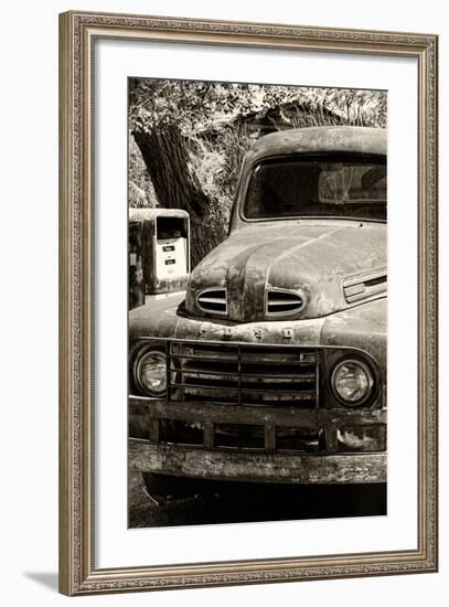 Cars - Ford - Route 66 - Gas Station - Arizona - United States-Philippe Hugonnard-Framed Photographic Print