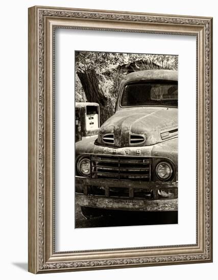 Cars - Ford - Route 66 - Gas Station - Arizona - United States-Philippe Hugonnard-Framed Photographic Print