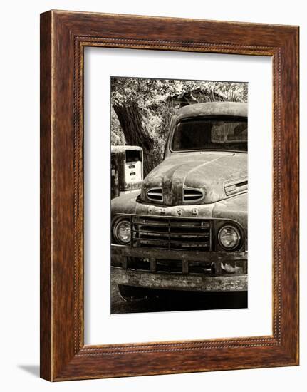 Cars - Ford - Route 66 - Gas Station - Arizona - United States-Philippe Hugonnard-Framed Photographic Print