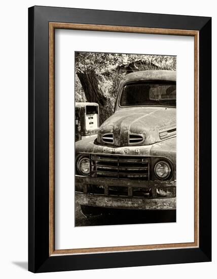 Cars - Ford - Route 66 - Gas Station - Arizona - United States-Philippe Hugonnard-Framed Photographic Print