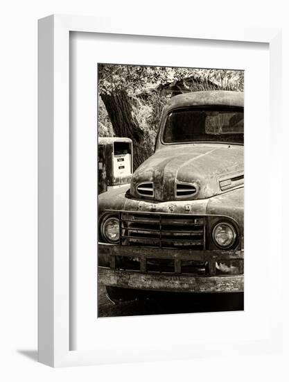 Cars - Ford - Route 66 - Gas Station - Arizona - United States-Philippe Hugonnard-Framed Photographic Print