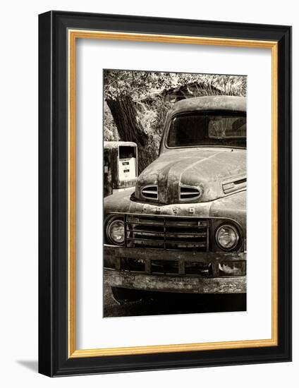 Cars - Ford - Route 66 - Gas Station - Arizona - United States-Philippe Hugonnard-Framed Photographic Print