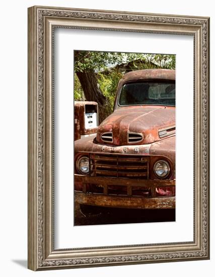 Cars - Ford - Route 66 - Gas Station - Arizona - United States-Philippe Hugonnard-Framed Photographic Print