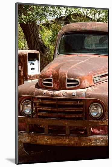 Cars - Ford - Route 66 - Gas Station - Arizona - United States-Philippe Hugonnard-Mounted Photographic Print