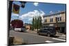 Cars in a traditional street in the historic City of Sisters in Deschutes County, Oregon, United St-Martin Child-Mounted Photographic Print