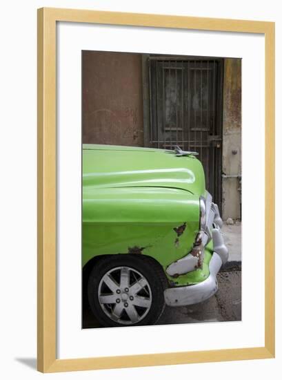 Cars of Cuba III-Laura Denardo-Framed Photographic Print