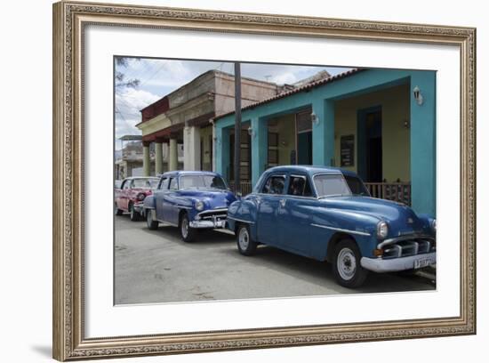 Cars of Cuba VIII-Laura Denardo-Framed Photographic Print