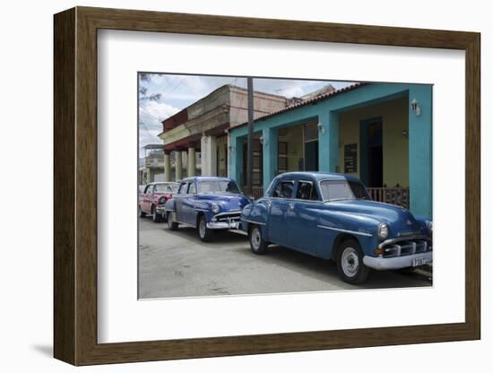 Cars of Cuba VIII-Laura Denardo-Framed Photographic Print