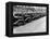 Cars Parked on Street-John Vachon-Framed Premier Image Canvas