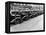 Cars Parked on Street-John Vachon-Framed Premier Image Canvas