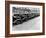 Cars Parked on Street-John Vachon-Framed Photographic Print