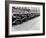 Cars Parked on Street-John Vachon-Framed Photographic Print