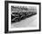 Cars Parked on Street-John Vachon-Framed Photographic Print