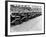 Cars Parked on Street-John Vachon-Framed Photographic Print