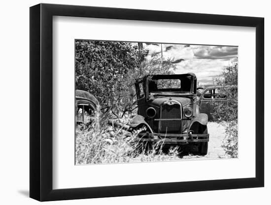 Cars - Route 66 - Gas Station - Arizona - United States-Philippe Hugonnard-Framed Photographic Print