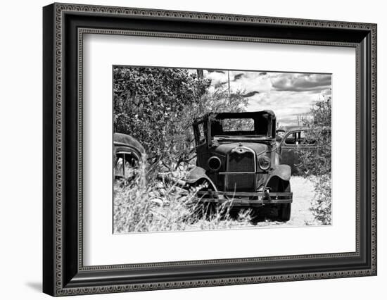 Cars - Route 66 - Gas Station - Arizona - United States-Philippe Hugonnard-Framed Photographic Print