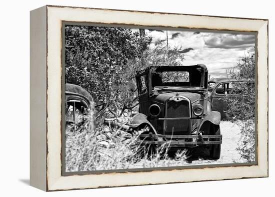 Cars - Route 66 - Gas Station - Arizona - United States-Philippe Hugonnard-Framed Premier Image Canvas