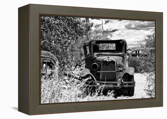 Cars - Route 66 - Gas Station - Arizona - United States-Philippe Hugonnard-Framed Premier Image Canvas