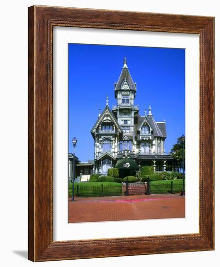 Carson Mansion, Eureka, California, USA-John Alves-Framed Photographic Print