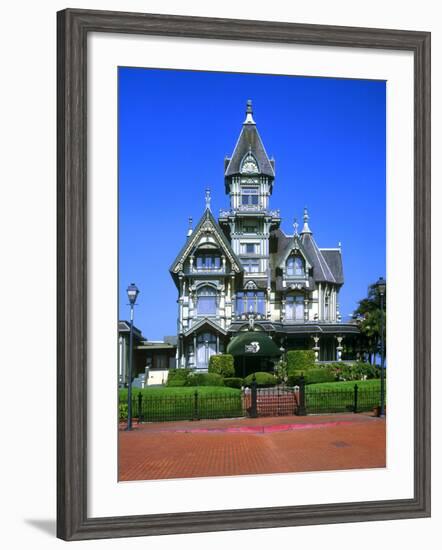 Carson Mansion, Eureka, California, USA-John Alves-Framed Photographic Print