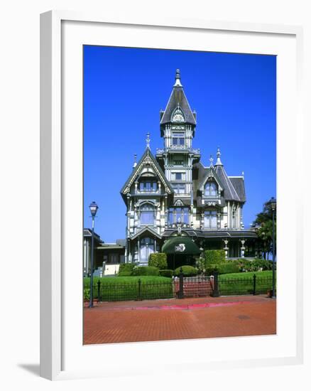 Carson Mansion, Eureka, California, USA-John Alves-Framed Photographic Print