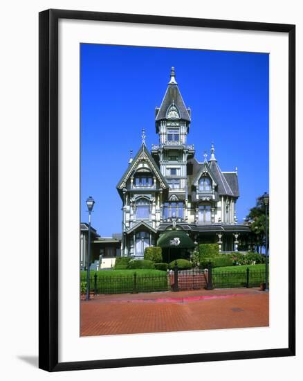 Carson Mansion, Eureka, California, USA-John Alves-Framed Photographic Print