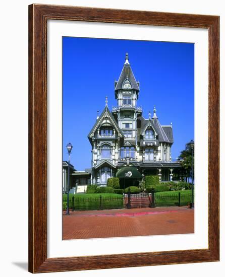 Carson Mansion, Eureka, California, USA-John Alves-Framed Photographic Print