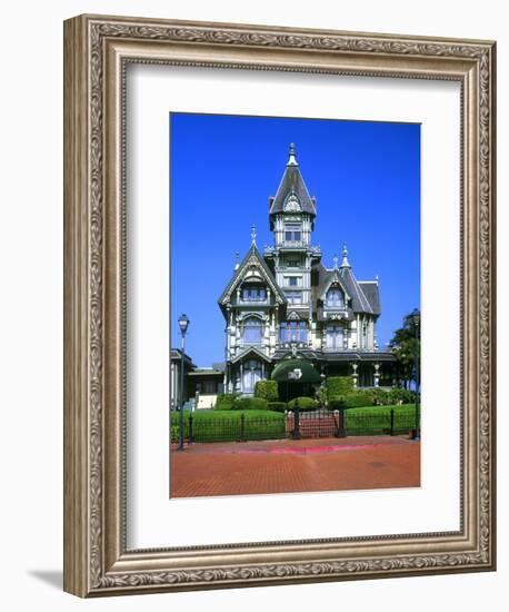 Carson Mansion, Eureka, California, USA-John Alves-Framed Photographic Print