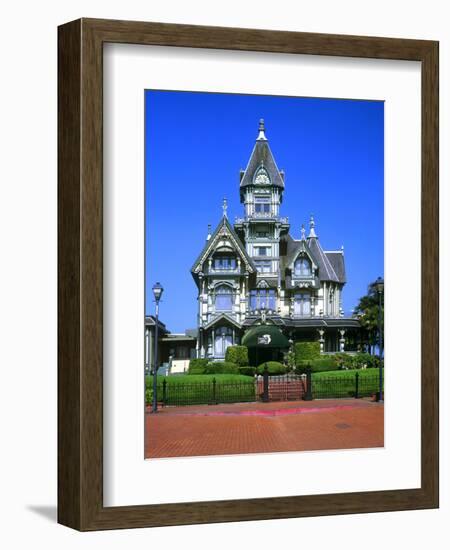 Carson Mansion, Eureka, California, USA-John Alves-Framed Photographic Print