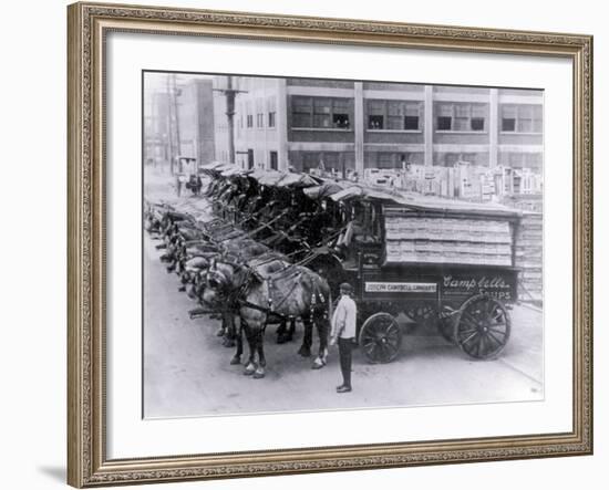 Cart Line, Philadelphia, Pennsylvania-null-Framed Photo