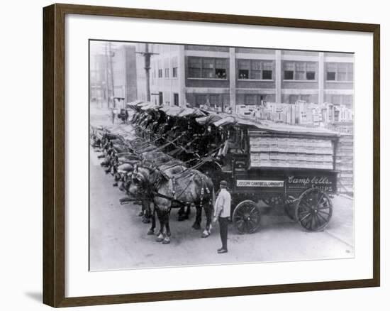 Cart Line, Philadelphia, Pennsylvania-null-Framed Photo