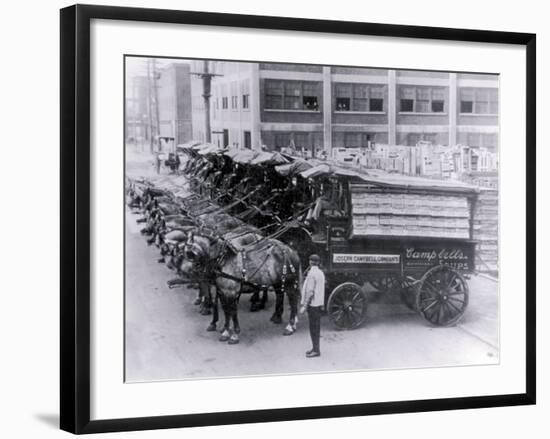 Cart Line, Philadelphia, Pennsylvania-null-Framed Photo