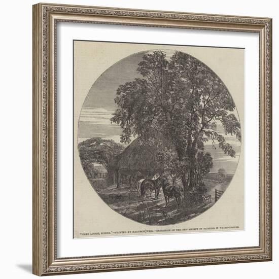 Cart Lodge, Sussex-Harrison William Weir-Framed Giclee Print