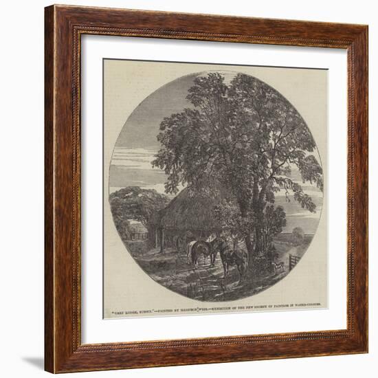 Cart Lodge, Sussex-Harrison William Weir-Framed Giclee Print