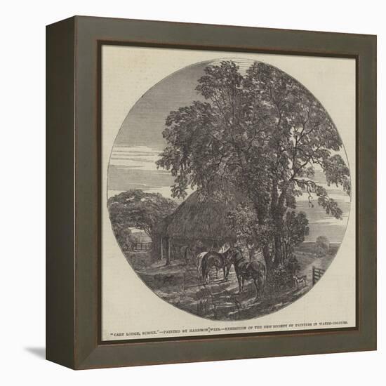 Cart Lodge, Sussex-Harrison William Weir-Framed Premier Image Canvas