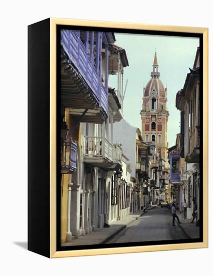 Cartagena, Colombia, South America-Ken Gillham-Framed Premier Image Canvas