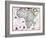 Carte d'Afrique-null-Framed Giclee Print