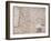 Carte de Guyenne et Gascogne-null-Framed Giclee Print