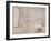 Carte de Guyenne et Gascogne-null-Framed Giclee Print