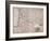 Carte de Guyenne et Gascogne-null-Framed Giclee Print