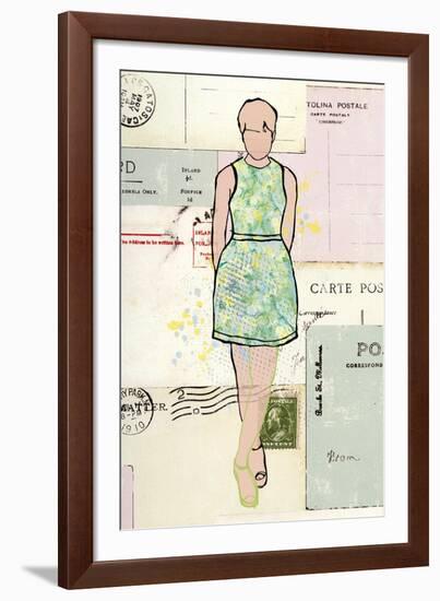 Carte de la Mode III-Clara Wells-Framed Giclee Print