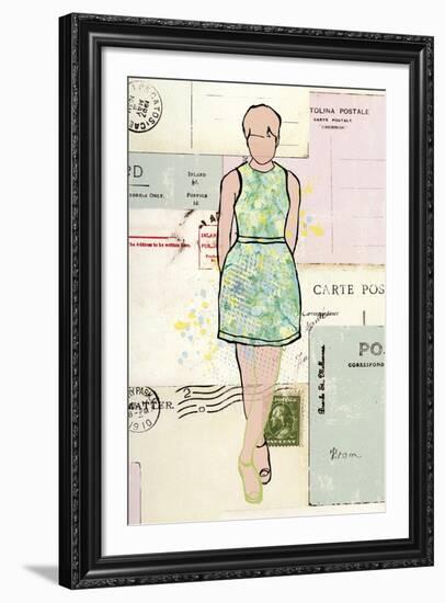 Carte de la Mode III-Clara Wells-Framed Giclee Print