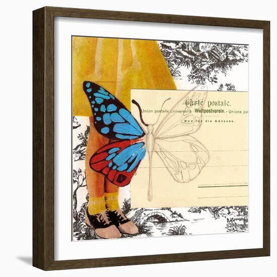 Carte Postal 1-Jan Weiss-Framed Art Print