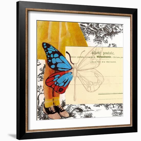 Carte Postal 1-Jan Weiss-Framed Art Print