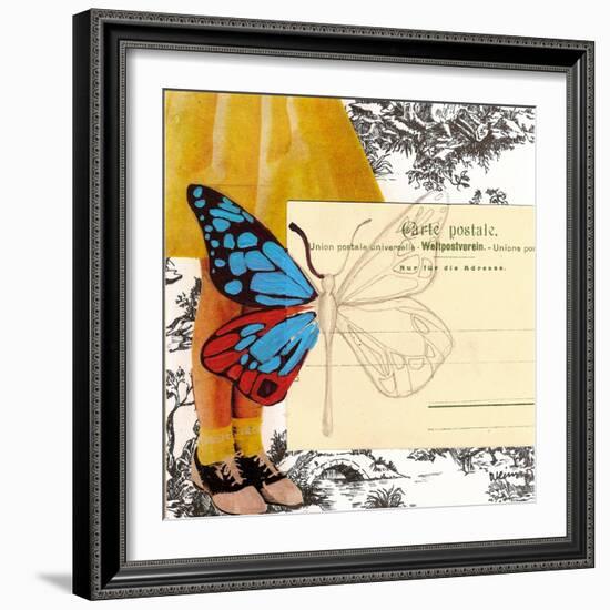 Carte Postal 1-Jan Weiss-Framed Art Print