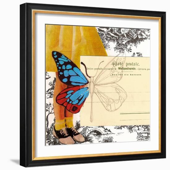 Carte Postal 1-Jan Weiss-Framed Art Print