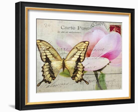 Carte Postale Magnolia I-Amy Melious-Framed Art Print